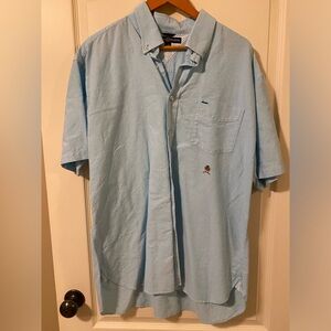 EUC Men’s Tommy Hilfiger short sleeve Dress Shirt Size XL